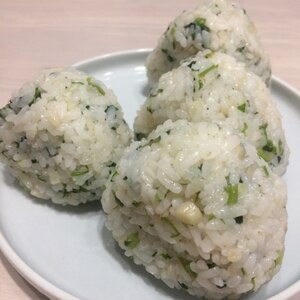 七草のおにぎり